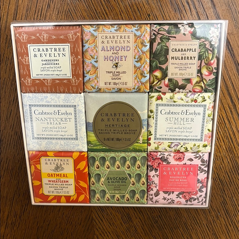 Crabtree & Evelyn Red and Orange Hand Soap Collection
